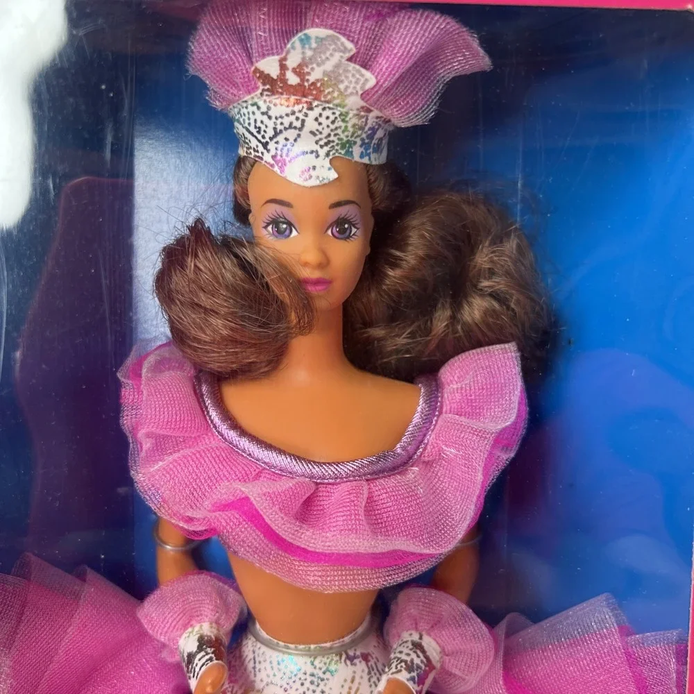 1989 Brazilian Barbie #9094 Dolls of the World NIB Vintage Mattel